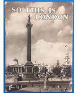 SO THIS IS LONDON a Collection of Camera Studies (circa 1920&#39;s) UK softc... - $17.58 CAD