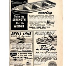 Mixed Boats Boating 1953 Advertisement Transportation Outdoors Fishing D... - $12.99
