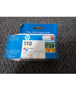 HP 110 GENUINE TRI-COLOR INK CARTRIDGE NEW IN BOX MAR 2010 EXPIRATION - $5.99