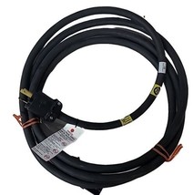 Hubbell 30A-250V Twist-lock Connectors Male/Female HBL2623EBK & 15’ cord  - $37.40