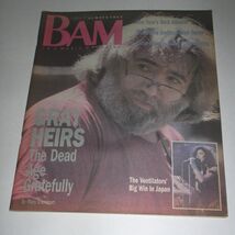 Grateful Dead BAM Magazine Vintage 1987 Jerry Garcia The Ventilators* - $29.99