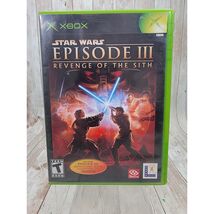 Star Wars Episode 3 III Revenge of The Sith Xbox 2005 Complete - $17.97