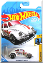 Hot Wheels - Volkswagen Beetle: Checkmate #8/9 - #364/365 (2018) *White Edition* - £2.34 GBP