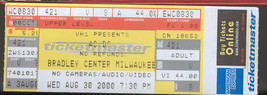 AC/DC 2000 Full Ticket Stub Bradley Centre Milwaukee USA VHI Present Ang... - £10.20 GBP