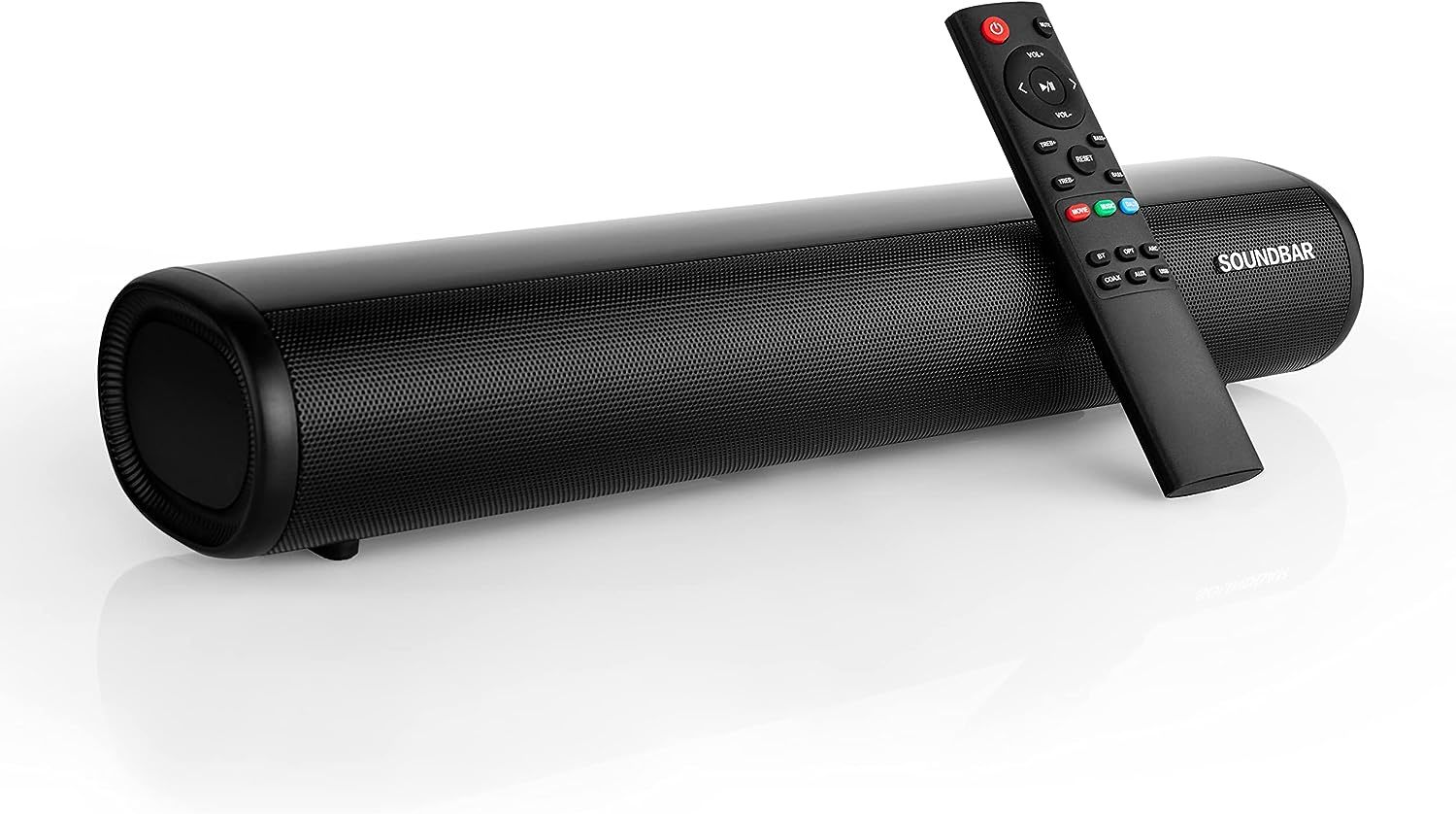 The Juneo Sound Bar Has Two Channels, Three Equalizer Modes, Five Wireless - £51.14 GBP