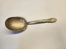 Antique Victorian Wm Rogers Simeon Stuffing Cream Serving Spoon Nickel Silver - $17.99