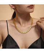 18K Gold-Plated Stainless Steel Chain Necklace - $23.84