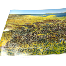 Panoramic Map Of Alps Made In Germany 2007 23 x 81 in Mairs Oberbacher Color - £94.95 GBP