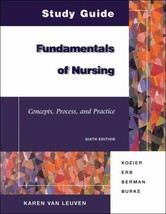 Fundamentals of Nursing Study Guide [Jan 01, 2000] Van Leuven, Karen - $2.44
