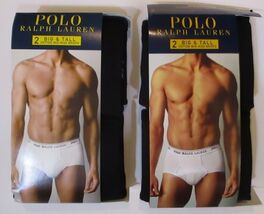 4 RALPH LAUREN POLO SIZES XL 2XL 3XL 4XL 5XL WHITE BLACK COTTON MID RISE... - $54.90