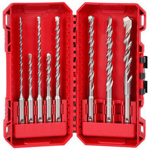Milwaukee Tool 48-20-7673 8 Pc. 2-Cutter M/2 Sds-Plus Rotary Hammer Dril... - £58.20 GBP