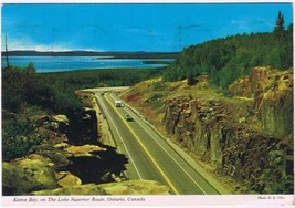 Postcard Kama Bay On Lake Superior Circle Route Ontario Canada - $2.15