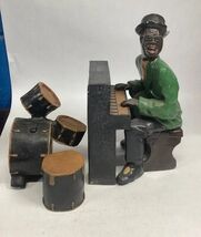 Jazz Musician Playing The Piano - Includes Drums - $19.79