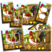 Rooster Chicks French Country Farm Light Switch Plate Outlet Kitchen Diner Room - £14.05 GBP+