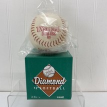 NOS - Vintage Diamond 12&quot; Softball Red D100-RSC Poly Graphite Core MSP .... - $11.99