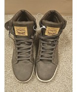 Dark Brown High-Top Levi  Men's Sneakers - $49.99