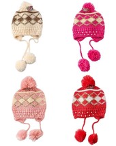 12 Piece Ladies Warm Lined Winter Knit Hats Gift Wholesale - $29.69