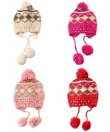 12 Piece Ladies Warm Lined Winter Knit Hats Gift Wholesale - $29.69