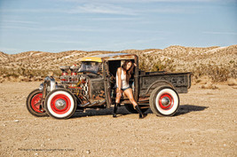 Rat Rod / Pin-Up / Desert  Metal Sign - £23.55 GBP