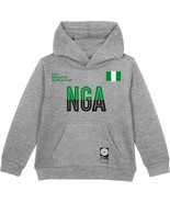 Outerstuff FIFA 2023 Women&#39;s World Cup Hoodie Nigeria heather grey boys S-8 - $158.15 MXN