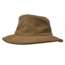 Duluth Trading Crusher Winter Wool Blend Fedora Hat Fleece Ear Flaps Adu... - £17.86 GBP