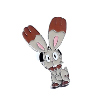 Pokemon Fine Enamel Lapel Hat Pin - Bunnelby Rabbit Pokemon Character - £5.16 GBP