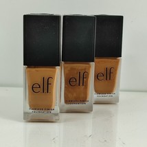 e.l.f. Flawless Suede Medium Tan 81380 Oil-Free Satin Finish Foundation ... - $24.26