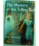 Nancy Drew Mystery of the Tolling Bell no.23 1960A-37 Carolyn Keene hcdj... - £19.98 GBP
