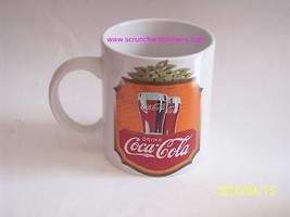 Coke Mug Drink Coca Cola Cup Coffee Ceramic 1996 Vintage - £7.93 GBP