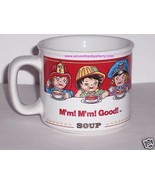 Campbells Kids Soup Mug Career Ceramic Coffee Mug Mm! Mm! Vintage Retire... - £7.85 GBP