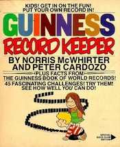 The Guinness Record Keeper [Paperback] [Jan 01, 1979] McWhirter, Norris;... - £1.95 GBP