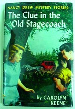 Nancy Drew The Clue in the Old Stagecoach mystery no.37 1961A-4 hcdj Keene - £31.34 GBP