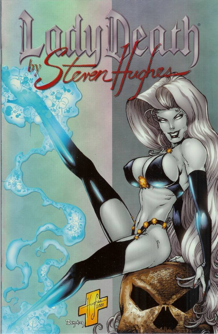 Lady Death by Steven Hughes Chromium Premium Edition Limited 3000 - Mint 9.5+...