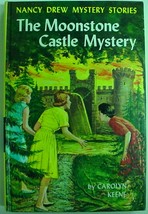 Nancy Drew The Moonstone Castle Mystery no.40 1st Edition 1st Print vibrant pc - £22.02 GBP