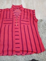 Half Zip SLEEVELESS TOP BY EXPRESS ~ L - $9.49