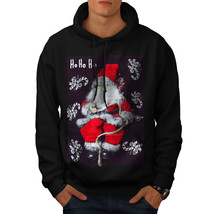 Wellcoda Santa Cute Toy Mens Hoodie, Christmas Casual Hooded Sweatshirt - £27.14 GBP+