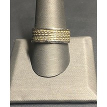UNISEX IBB 925 STERLING SILVER BAND RING SIZE 10 SKY - $37.32