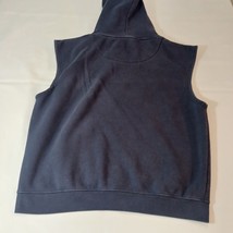 SANJEEV Gatlinburg Tennessee Men's Blue Cotton Blend Hoodie Pullover Vest Size L image 9