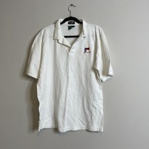 Outer Banks Polo Shirt Men’s Sz XL White Short Sleeve North Carolina Flag - £11.14 GBP
