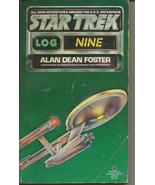 Star Trek Log 9 ORIGINAL Vintage 1977 Paperback Book Ballantine Alan D F... - £15.52 GBP