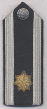 Vintage USAF Major Shoulder Board New NOS Silver Bullion (Snap Loose) - $8.00