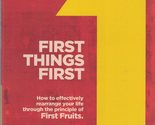 First Things First [Paperback] Paula White - $4.19