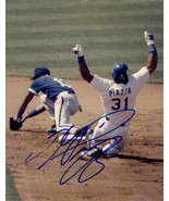 MIKE PIAZZA AUTOGRAPHED Hand SIGNED L.A. DODGERS 8x10 PHOTO w/COA Rare P... - £86.52 GBP