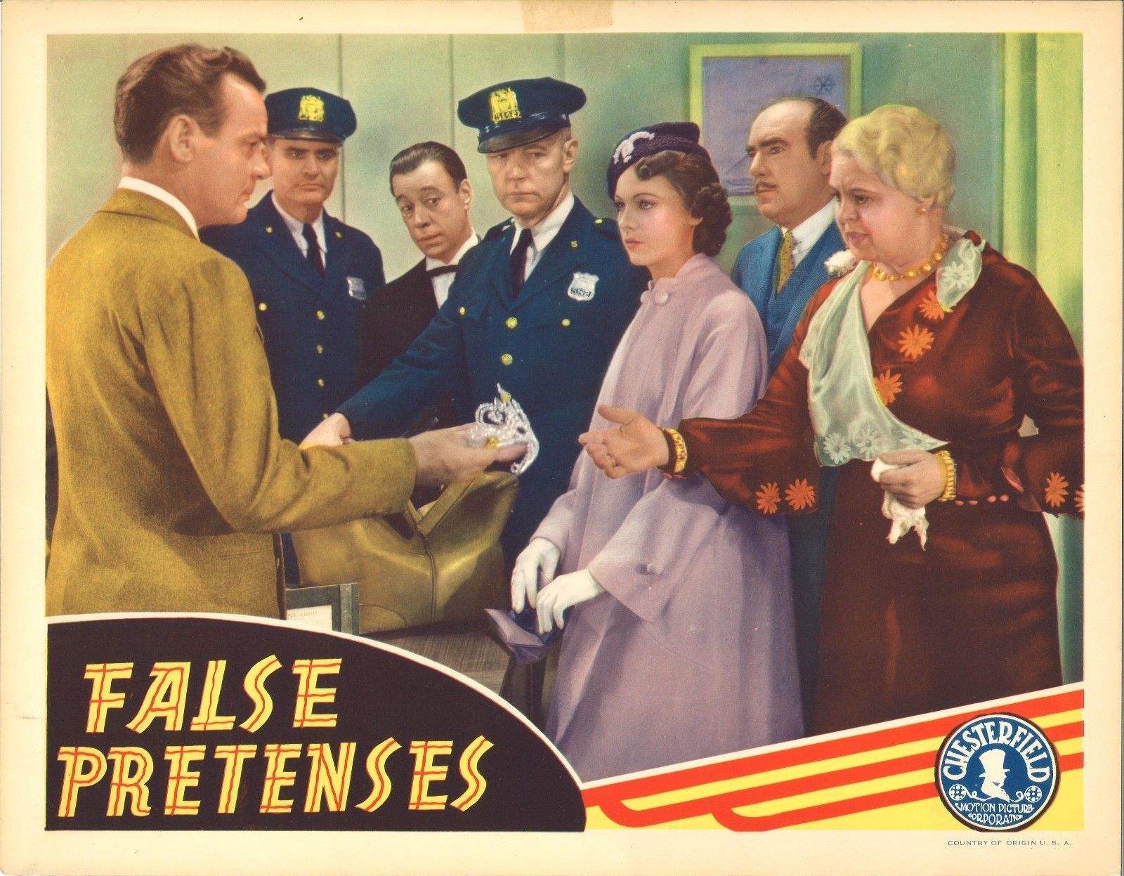 FALSE PRETENSES (1935) Irene Ware Framed for Stealing Rich Woman&#39;s Diamo... - $65.00