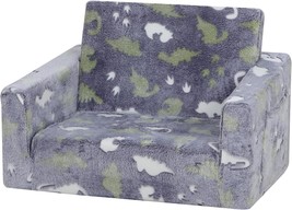 Afbkss&amp;Bb Toddler Sofa Glow In The Dark,2 In 1Kids Chairs, Children Sofa... - $39.96