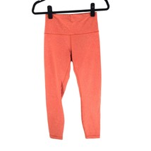 Lululemon Womens Wunder Train High-Rise Tight 25&quot; Crunch Warm Coral 6 - £30.83 GBP