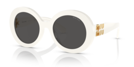 Miu Miu 0MU 11YS Sunglasses Sun Glasses 1425S0 White Authentic New 55 Unisex - £289.96 GBP