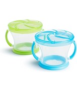 Snack Catcher® Toddler Snack Cups, 2 Pack, Blue/Green - £11.85 GBP