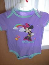 NEW! Disney Minnie Mouse Onesie 6-9M  - $10.95 CAD