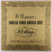 101 Strings – 101 Years of Familiar Songs America Loves LP 2-Record Box Set 2RS - £8.45 GBP